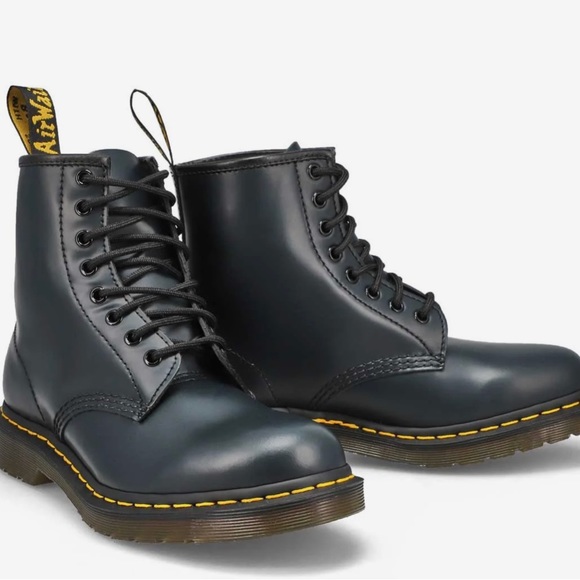 Dr. Martens Shoes - Dr Marten 1460 Smooth Leather Lace Up Boots